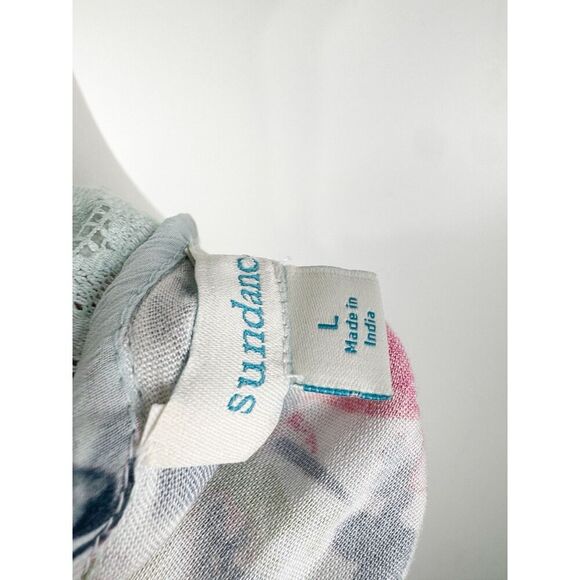 Sundance Size Large Giverny Gardens Dress Boho Cottage Romantic Floral Flowy - Picture 9 of 10